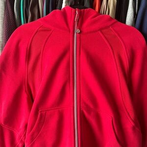 lululemon oversized full zip scuba hoodie
